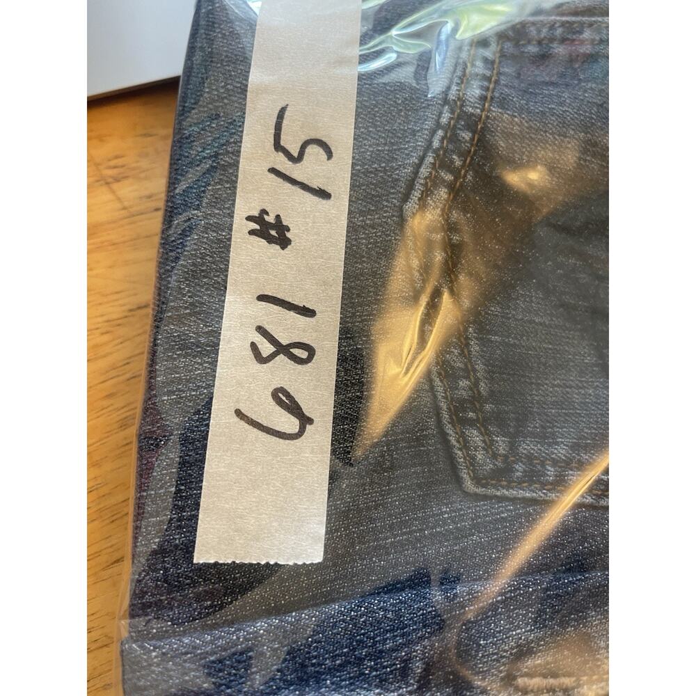 Y2K Indie Sleaze Gap Premium Bootcut Low Rise Jeans Size 8 Medium Wash Indigo - Picture 13 of 13